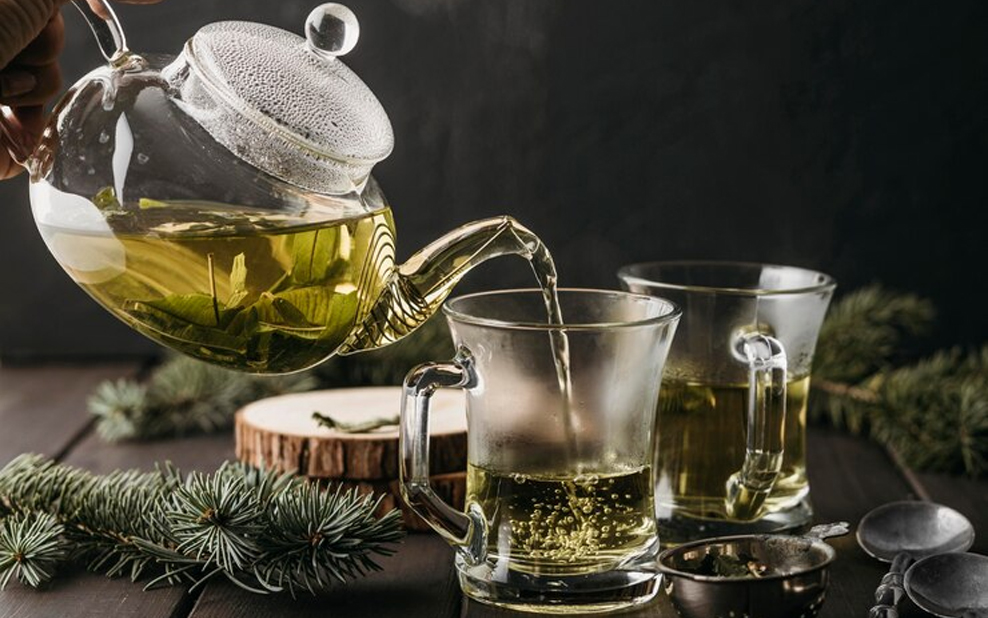 دمنوش چای سبز