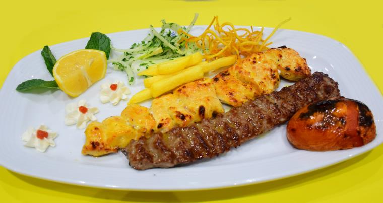 چلو کباب وزیری